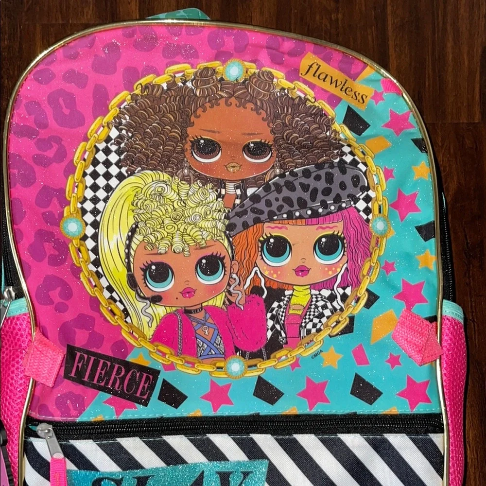 LOL Surprise Backpack - Pink and Black